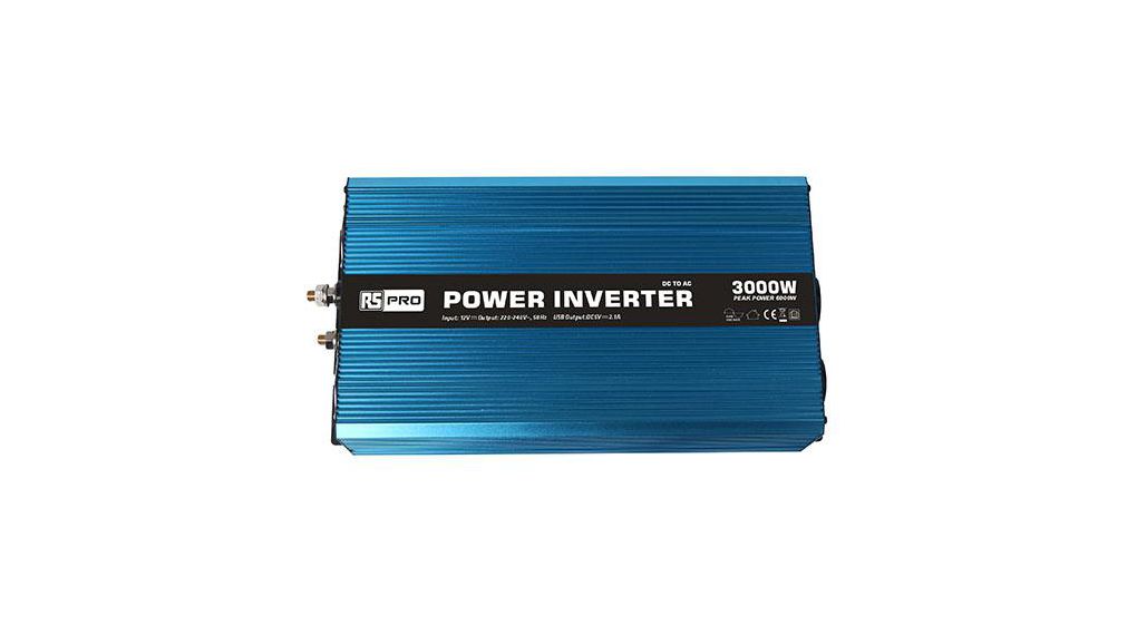 DC / AC Inverter 12V 230V 3kW Universeel uitvoerstekkersysteem